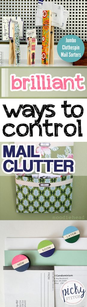 Brilliant Ways to Control Mail Clutter| Control Mail Clutter, How to Control Mail Clutter, Clutter Free Living, Clutter Free Home, Mail Organization, Mail Organization Tips #ClutterFree #ClutterFreeHome #HomeOrganization #Organization