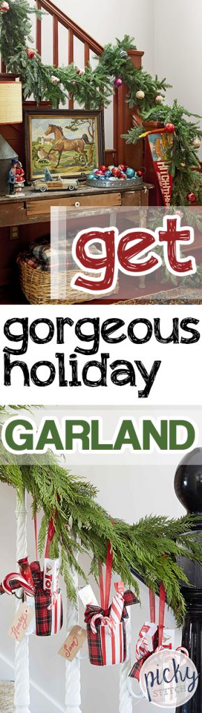 Get Gorgeous Holiday Garland| Holiday Garland, DIY Holiday Garland, Christmas, Christmas Tips and Tricks, Christmas Decor, DIY Christmas Decor #Christmas #ChristmasDecor #DIYChristmas