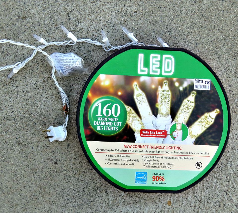 How To Recycle Old Christmas Lights Picky Stitch   Lights 