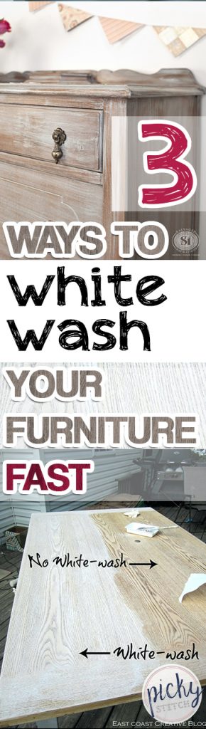 3 Ways to White-Wash Your Furniture FAST| White Wash Your Furniture, Paint Your Furniture, How to Paint Your Furniture, Popular Pin #WhiteWash #PaintYourFurniture