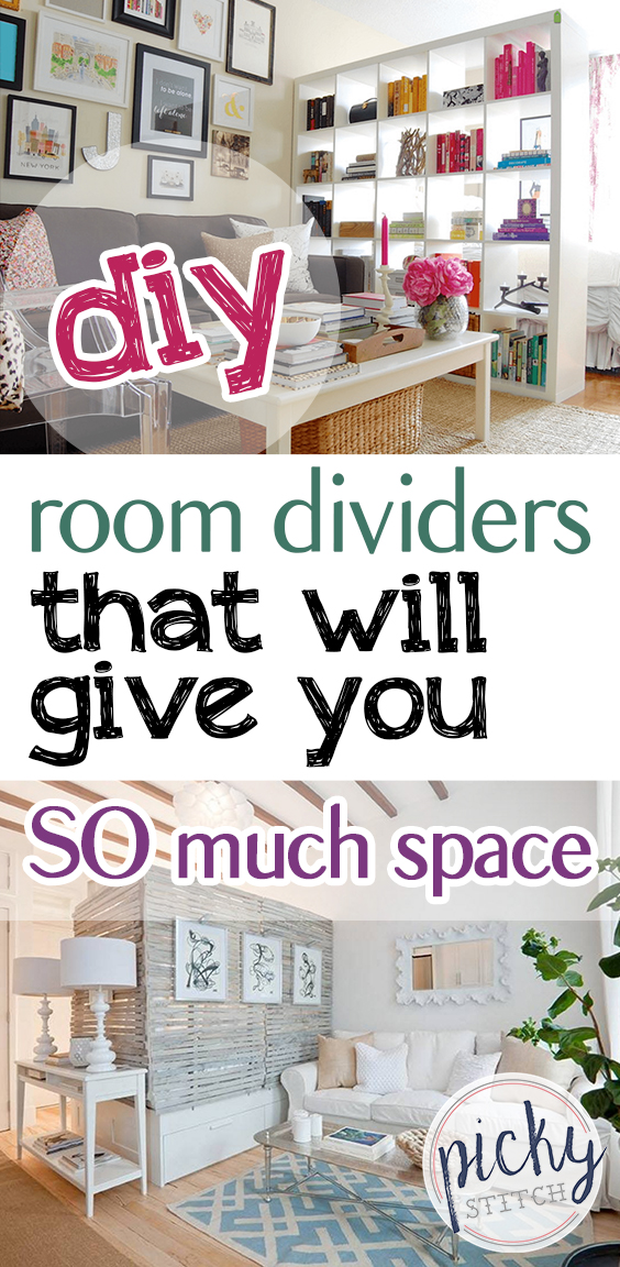 DIY Room Dividers Will Give You SO Much Space| Room Dividers, DIY Room Dividers, Room Hacks, Home Improvement, Home Improvement Hacks, DIY Home Improvement, Room Remodel, Easy Room Remodel, Popular Pin #RoomRemodel #DIYHome #HomeImprovementHacks