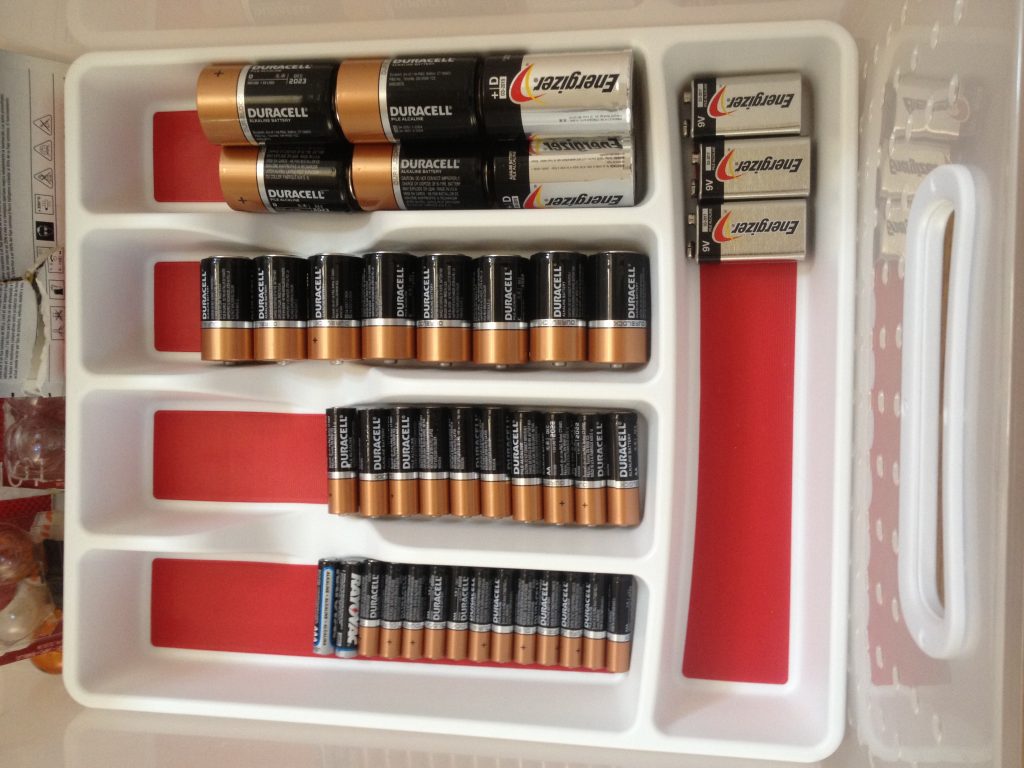 Easy Ways to Organize ALL of Your Batteries • Picky Stitch