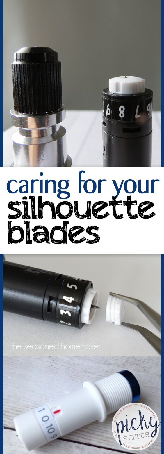 Caring for Your Silhouette Blades| Silhouette, Silhouette Care, Silhouette Blades, Silhouette Blade Settings, Silhouette Projects, Silhouette Cameo, Craft Hacks, Craft Hacks DIY, Craft Hacks Creative, Popular Pin #Silhouette #silhouettecare #SilhouetteBlade