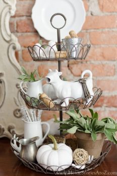 10 Ways to Style Tiered Trays| Tiered Tray Decor, Tiered Tray Decor Kitchens, Tiered Tray DIY, DIY Projects, DIY Crafts, Home Decor, Home Decor Ideas, DIY Home Decor