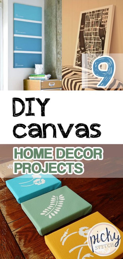 canvas home decor, DIY canvas home decor, canvas home decor ideas, DIY canvas home decor ideas, canvas home decor projects