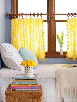 valance designs, no-sew valance designs, DIY valence designs, valence design ideas, no-sew valence design ideas