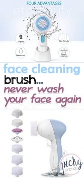 face cleaning brush, DIY face cleaning brush, face cleaning, face brush