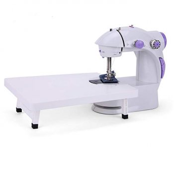 handheld sewing machine with extension table