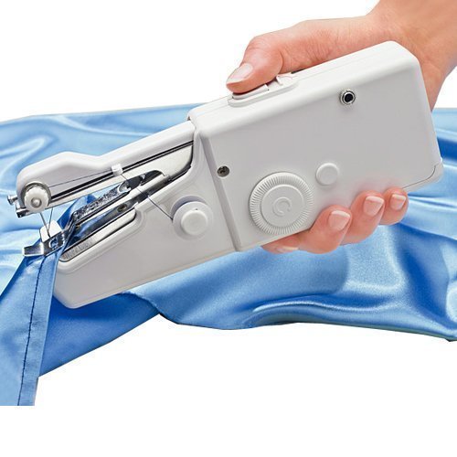 Hand Held Sewing Machine Mini Portable Easy Home Travel Stitch Sew DIY UK 