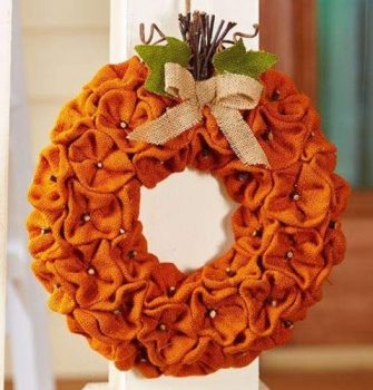 Burlap Fall Wreaths | Fall Wreaths | Fall Front Porch Decor | Fall Decorations with Burlap | Burlap | Burlap for Fall Decorations | Fall Decorations