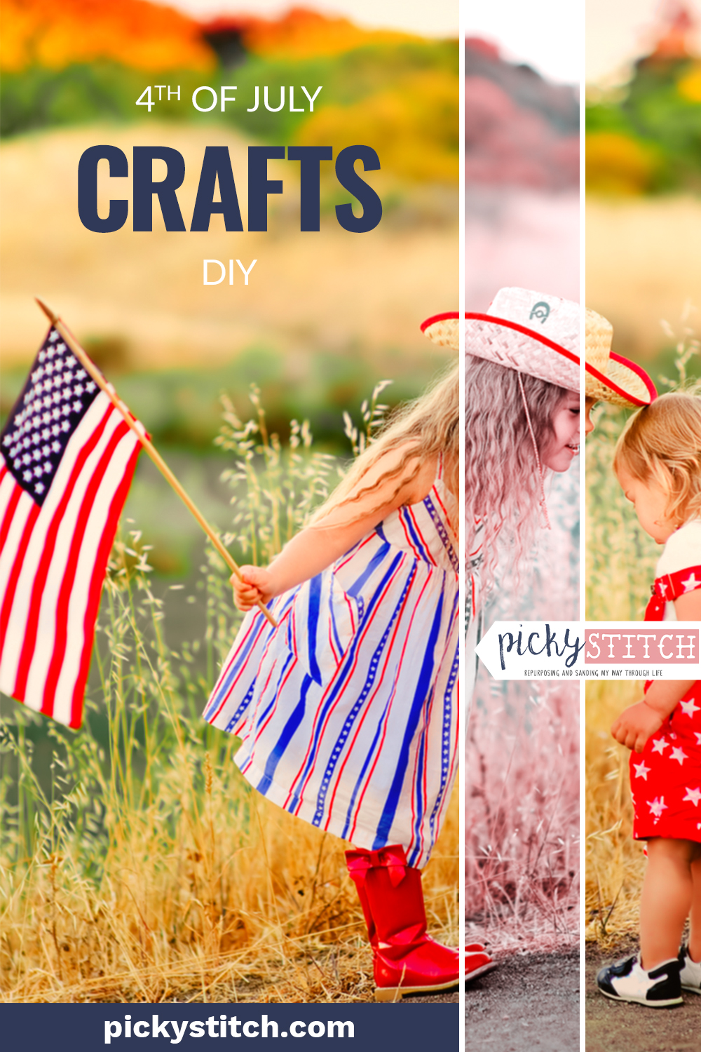 Corrugated metal is the perfect material for all of your 4th of July crafts. Rustic-looking and sturdy, corrugated metal will hold up for years to come so that you can enjoy it every holiday. Take a look at this write up for some incredible corrugated metal 4th of July crafts. #crafts #holidaycrafts #pickystitchblog