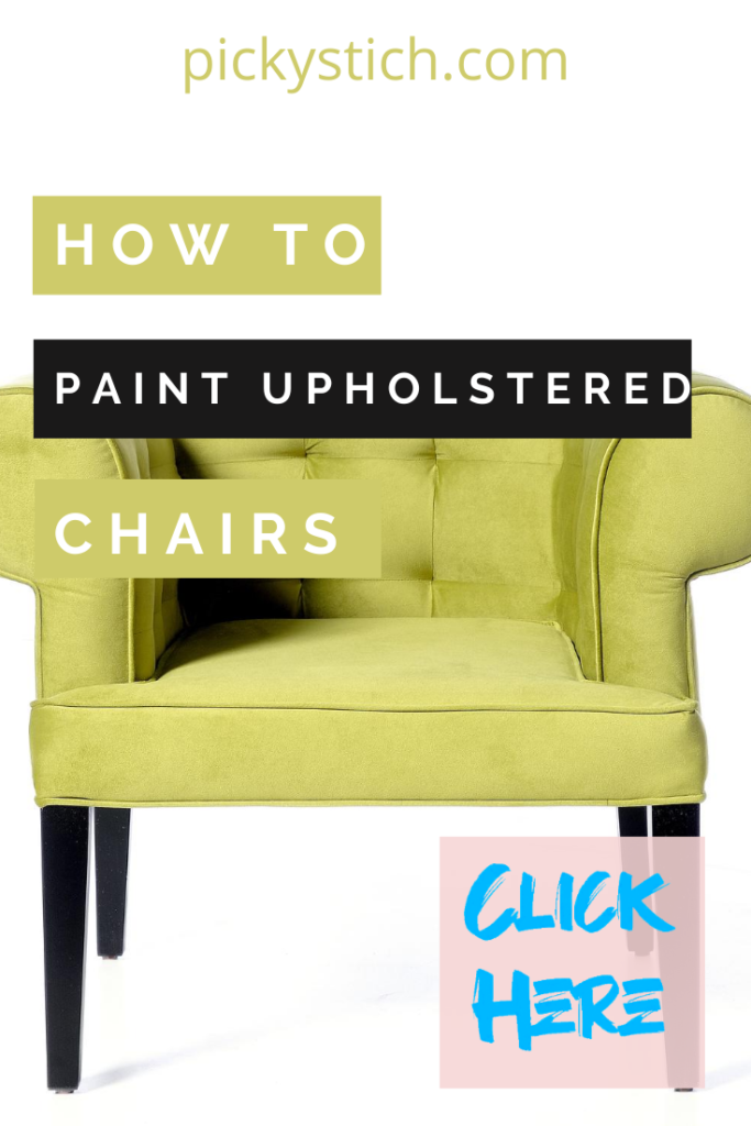 Paint an Upholstered Chair Tips and Tricks