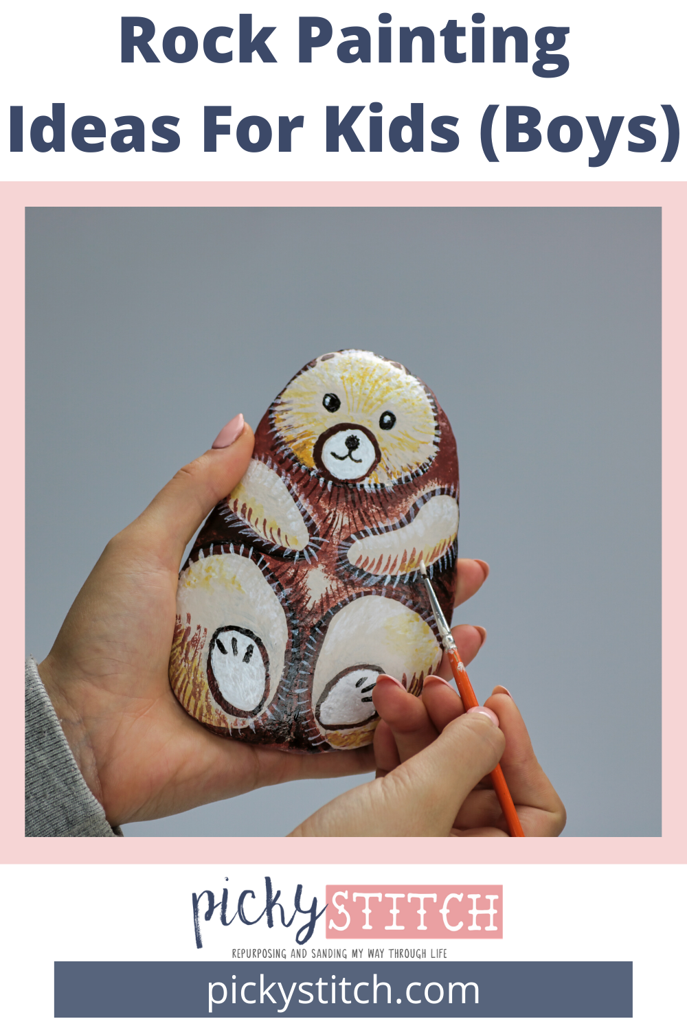 Rock Painting Ideas For Kids Easy Boys Girls Animals Inspiration Picky Stitch