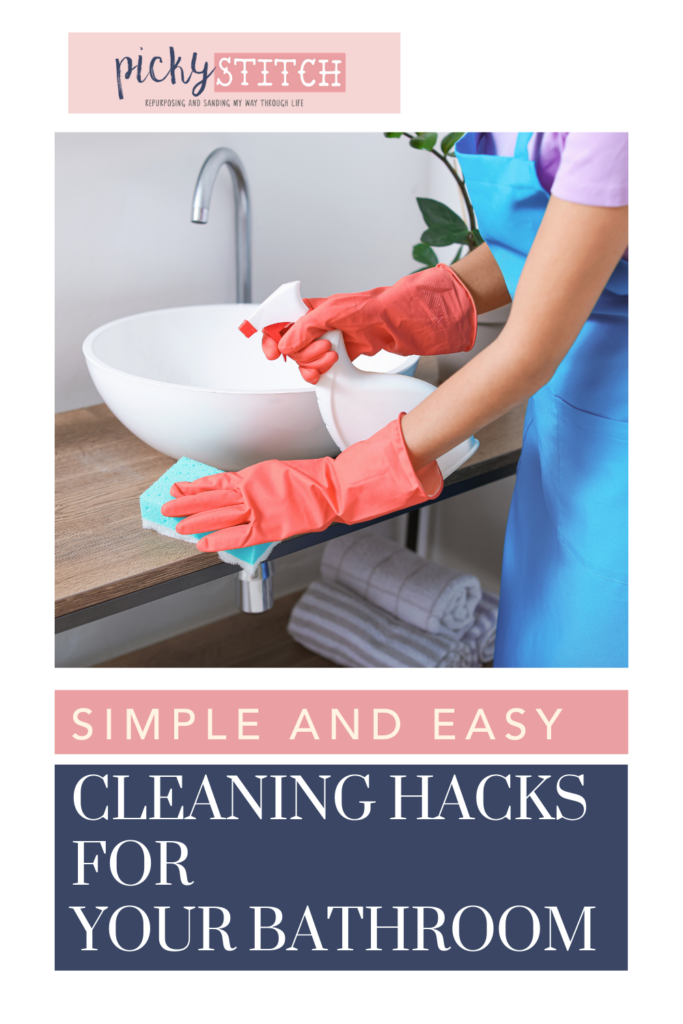 Bathroom Cleaning Hacks: Bathroom - Cleaning - Pickystitch.com