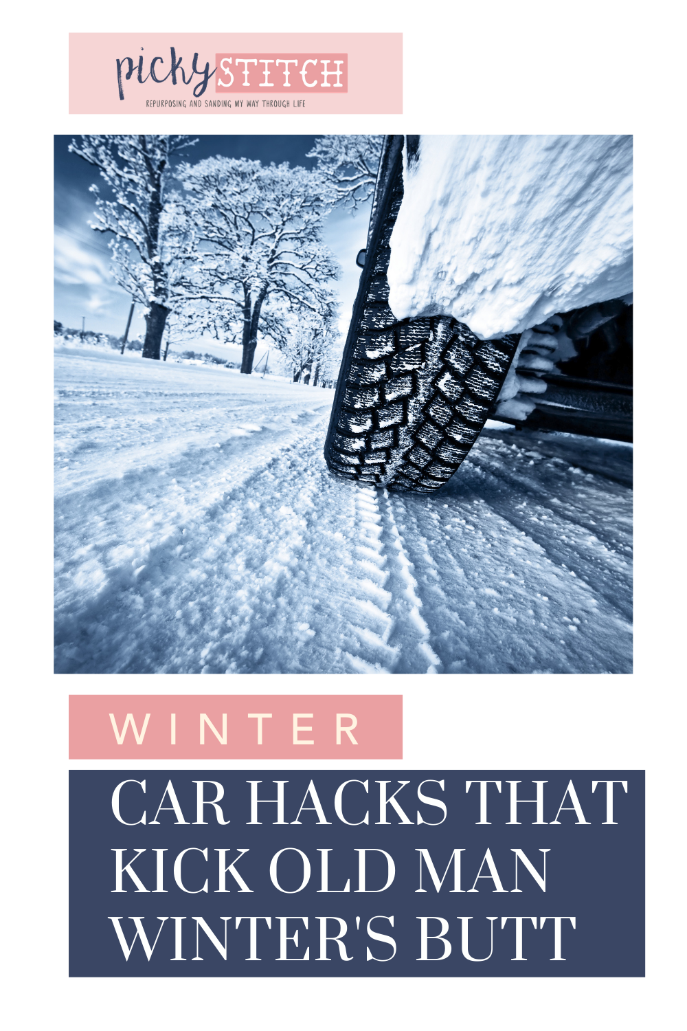 Winter can be a challenge, but these winter car hacks from Pickystitch.com make taking on winter a lot easier.