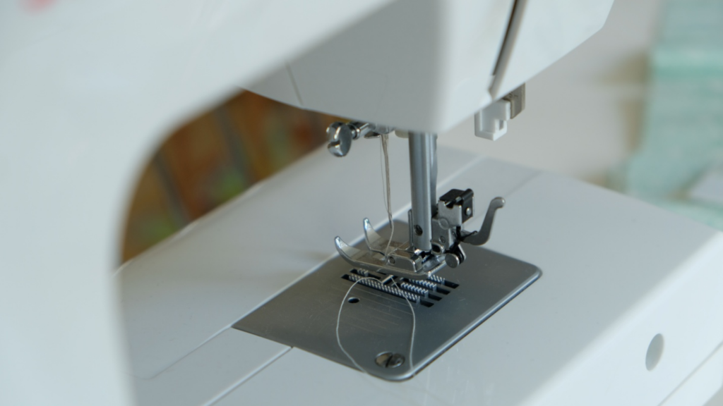 Get familiar with different parts of a sewing machine