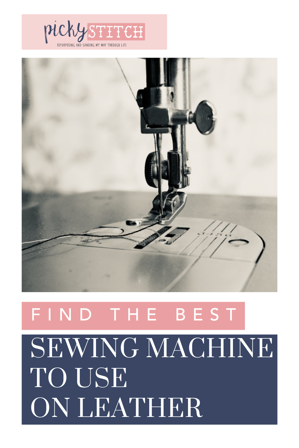 Pickystitch.com is the mecca of crafts! Find project ideas, tips, and more! Get started by learning the best sewing machine to use for your leather sewing projects!