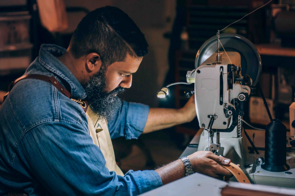 Sewing machines for leather on the market